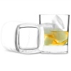 Luigi Bormioli Strauss Whisky Rocks Glass, 9-3/4-Ounce, Set of 6