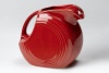 Fiesta 67-1/4-Ounce Large Disk Pitcher, Scarlet