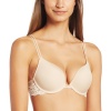 Wacoal Women's Embrace Lace Push Up, Naturally Nude/Ivory, 34A