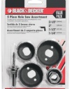 Black & Decker 71-120 5-Piece Hole Saw Assortment