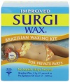 Surgi-wax Brazilian Waxing Kit For Private Parts, 4-Ounce Boxes (Pack of 3)