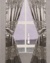 Popular Bath Sinatra Silver Window Curtain