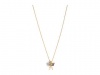 Juicy Couture Necklace, 16 Gold-Tone Love and Luck Charm Pendant Necklace