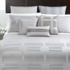 Hotel Collection Meridian Quartz (Silver) Full/Queen Duvet Cover