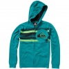 Quiksilver, Shaka Laka Zip Hoodie in Everglade ~ MD (6 Little Kids)