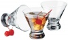 Libbey 4-Piece Cosmopolitan Cocktail/Martini Glasses, 8 Ounce, Clear