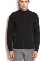 Armani Exchange Mens Grosgrain Logo Tape Jacket