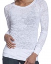 Alternative Women's Long Sleeve Burnout Raglan Crew