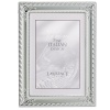 Lawrence Frames Silver Plated With Rose Corners 8x10 Picture Frame - Classic Design