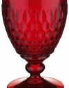 Villeroy & Boch Boston Red Crystal Goblet