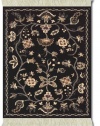 Lextra Somerset Colonial Williamsburg MouseRug, 10.25 x 7.125 Inches, Black, Peach and Cream, One (MWS-1)