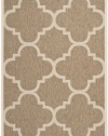 Safavieh CY6243-242 Courtyard Collection Indoor/Outdoor Area Rug, 2-Feet by 3-Feet 7-Inch, Brown