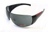 Prada Sport 07HS 1AB1A1 Shiny Black 07HS Visor Sunglasses