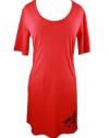 YogaColors Fine Jersey Short Sleeve Crew Neck T-Shirt Dress