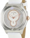 Philip Stein Women's 15-PDRG-PPW Prestige Diamond and Rose Gold Accent White Pasmina Pearl Strap Watch