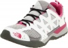 The North Face Single-Track II Sneaker (Little Kid/Big Kid),Society Pink/TNF White,4 M US Big Kid