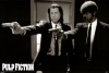 Pyramid America Pulp Fiction Duo Guns Vincent and Jules John Travolta and Samuel L. Jackson Poster, 24 by 36-Inch