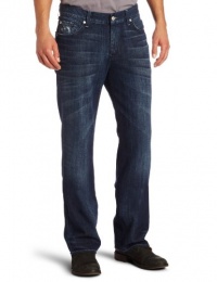 7 For All Mankind Men's Austyn Relaxed Straight Leg Jean in Watercrest, Hawaiian Ocean, 34 7 For All Mankind Men's Austyn Relaxed Straight Leg Jean in Watercrest, Hawaiian Ocean, 34
