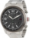 Gucci Men's YA126238 Gucci Timeless Diamond Pattern Anthracite Dial Watch