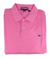 Vineyard Vines Men's Cotton Solid Bermuda Pink Classic Polo Shirt