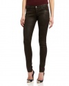 Habitual Denim Women's Alice Skinny In Jean in Leaf Lace/Chocolate