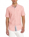 Original Penguin Men's End On End Woven Heritage Fit Short Sleeve Shirt