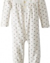 Juicy Couture Baby Baby-Girls Newborn Footie, Angel Floral, 3-6 Months