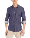 Calvin Klein Jeans Men's Denim Long Sleeve Woven Shirt