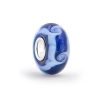 Bling Jewelry Ocean Blue Wave Sterling Murano Glass Bead Pandora Troll Compatible Bling Jewelry Ocean Blue Wave Sterling Murano Glass Bead Pandora Troll Compatible