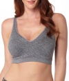 Playtex Women's Play Fundwinder Seamless Pull Over Bra, Gravel Grey, X-Large