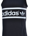 Adidas Originals Men's Heritage Logo Tank Top-Black