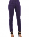 Style&co. Jeans Women's Tummy Control Slim Leg (2 Petite, Purple Drk)