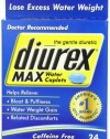 Diurex Max Water Pills, 24 Count