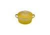 Le Creuset Stoneware Petite Round Casserole, 8-Ounce, Soleil