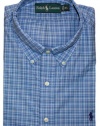 Polo Ralph Lauren Men's Custom-Fit Plaid Poplin Button Down