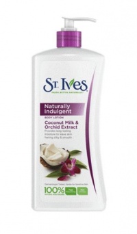 St. Ives Naturally Indugent Body Lotion, Coconut Milk and Orchid Extract, 21 Ounce St. Ives Naturally Indugent Body Lotion, Coconut Milk and Orchid Extract, 21 Ounce