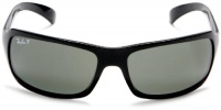 New Ray Ban RB4075 601/58 Black/Crystal Green Lens 61mm Polarized Sunglasses New Ray Ban RB4075 601/58 Black/Crystal Green Lens 61mm Polarized Sunglasses