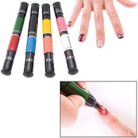 Migi Nail Art Polish Design 8 Classic Colors - Set of 4 Pen-brushes Migi Nail Art Polish Design 8 Classic Colors - Set of 4 Pen-brushes
