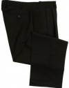 Ralph Lauren Mens Double Pleated Black Wool Dress Pants - Size 34 x30