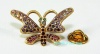 Jay Strongwater Butterfly Tack Pin Sharona