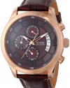 GUESS U14504G1 Roman Numeral Overlay Watch