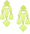 kate spade new york Statement Fluorescent Yellow Earrings