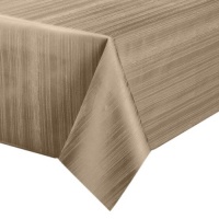 Benson Mills Flow Spillproof 52-Inch by 70-Inch Fabric Tablecloth, Ivory Benson Mills Flow Spillproof 52-Inch by 70-Inch Fabric Tablecloth, Ivory