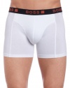 HUGO BOSS Men's Bodywear Orange 2-Pack Cyclist Short