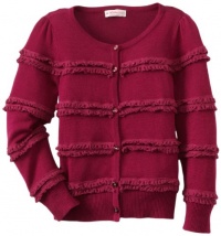 Design History Girls 2-6x Long Sleeve Cardigan, Razzlberry, 6 Design History Girls 2-6x Long Sleeve Cardigan, Razzlberry, 6