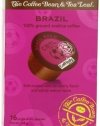 CBTL Brazil Brew Coffee Capsules By The Coffee Bean & Tea Leaf, 16-Count Box