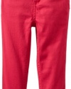 Baby Phat - Kids Girls 2-6X Colored Twill Jean, Cosmopink, 3T