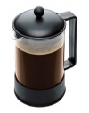 Bodum Brazil 1-1/2-Liter French Press Coffee Maker, 12-Cup, Black