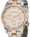 Marc by Marc Jacobs Chronograph Quartz Two Tone Women's Watch - MBM3106