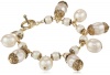 Carolee Pearl Tone Charm Bracelet, 7.5